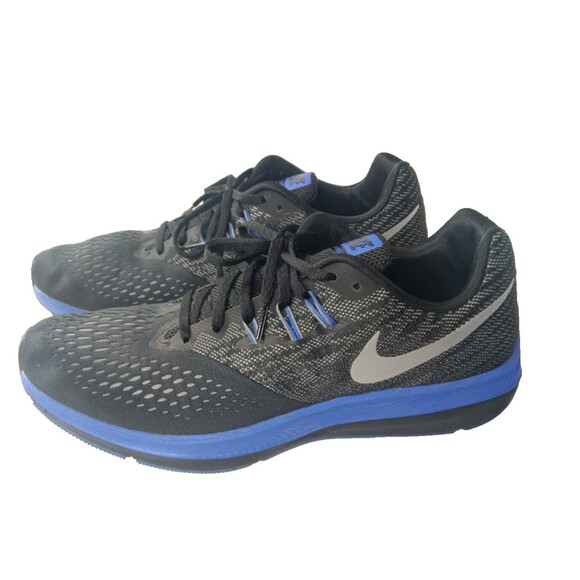 Nike Zoom Winflo 4 Running Shoes Men's Size 13 Sneakers Black 898466-009 - Picture 4 of 9